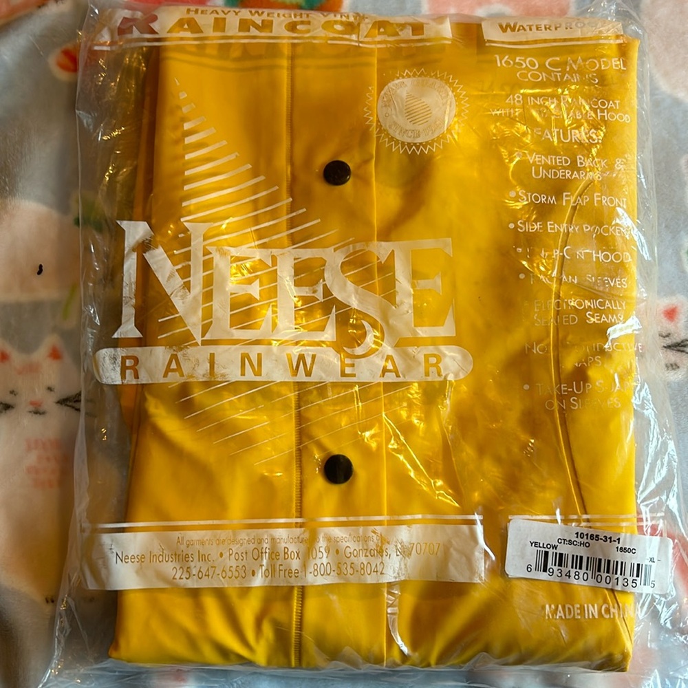 Fireman Raincoat